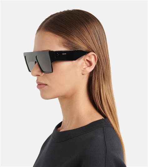 celine flat top sunglasses sale|celine transparent sunglasses.